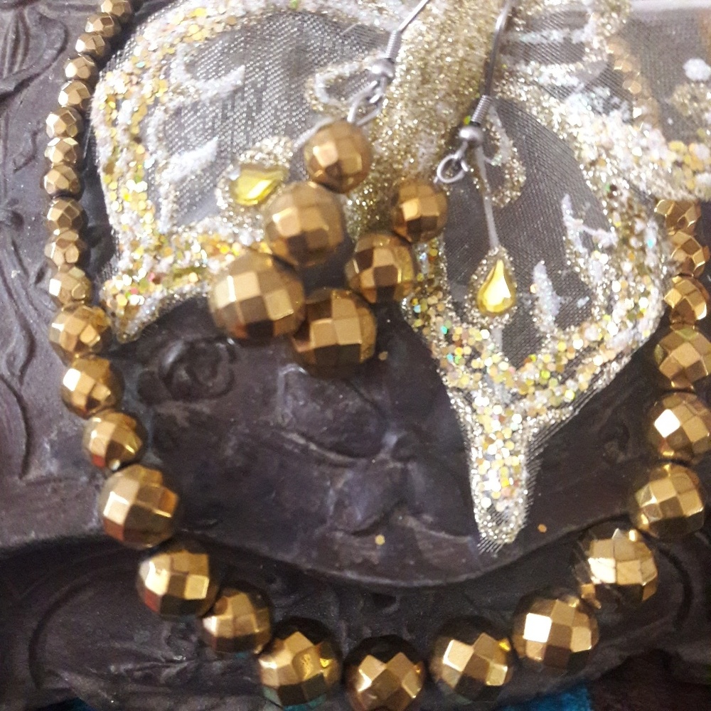 💖Bright Brass Set - Picture 4 of 6